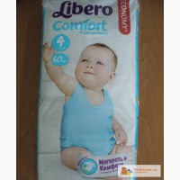 Подгузники Libero Comfort 4-60 шт, 5-56. Цена 234 грн