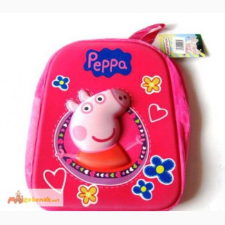 Рюкзак Свинка Пеппа (Peppa), объемный - 76 грн