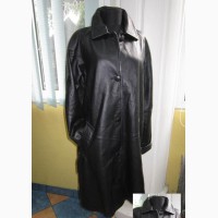 Большая женская кожаная куртка - плащ Collection. Лот 225. НОВАЯ