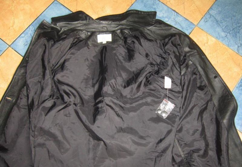 Фото 4. Большая женская кожаная куртка - плащ Collection. Лот 225. НОВАЯ