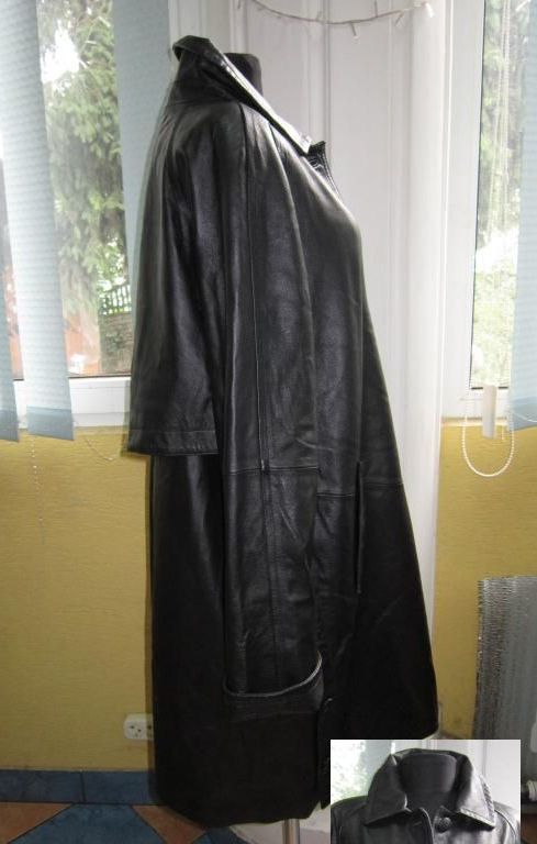 Фото 6. Большая женская кожаная куртка - плащ Collection. Лот 225. НОВАЯ