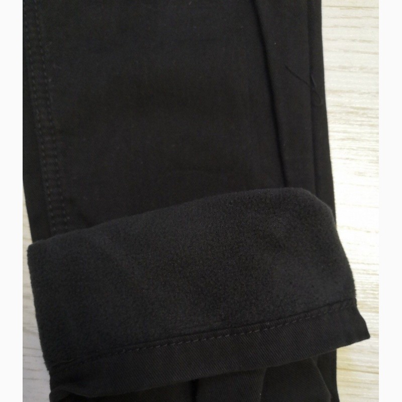 Фото 3. Черные штаны-коттоны джинсы на флисе на мальчика р. 134, 140, 146, 152, 158, 164 Seagull