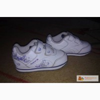 Кросвоки REEBOK оригинал с мигалками кожаные 14,5 см