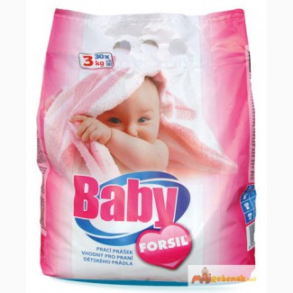 Безфосфатный стиральный порошок для детских вещей Forsil Baby (3 кг.)