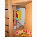 Кровать-чердак с рабочей зоной и угловым шкафом (к11) Merabel