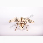 Пчела 3д пазлы-конструктор из дерева на пластинах лазерная резка собственное производство