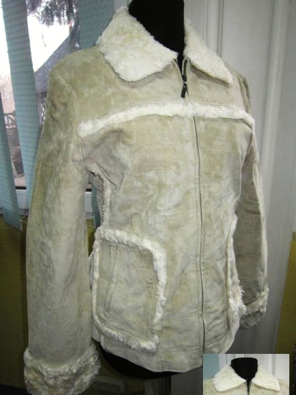 Фото 2. Оригинальная стильная детская (подростковая) кожаная куртка. Лот 339