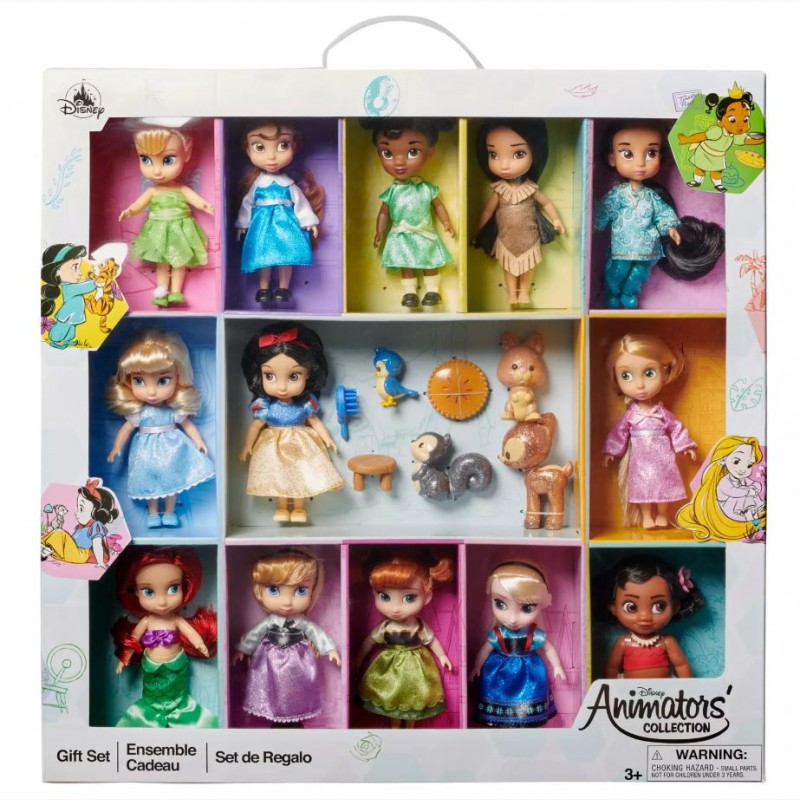 Фото 4. Disney Animators Collection Mini Doll Gift Set / Подарочный набор мини куклы 13 шт