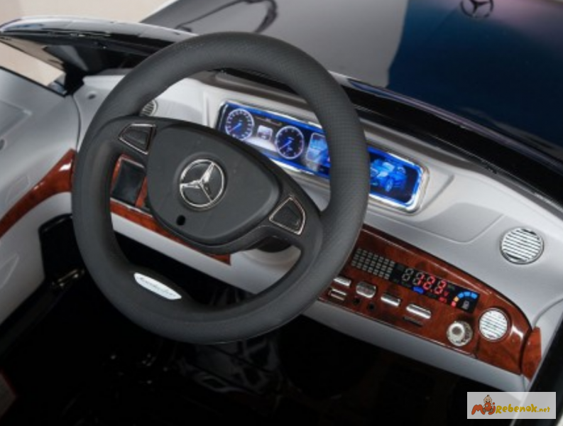 Фото 7. Детский электромобиль Mercedes Benz S600 черный