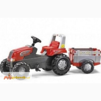 Педальный трактор с прицепом Rolly Toys 800261