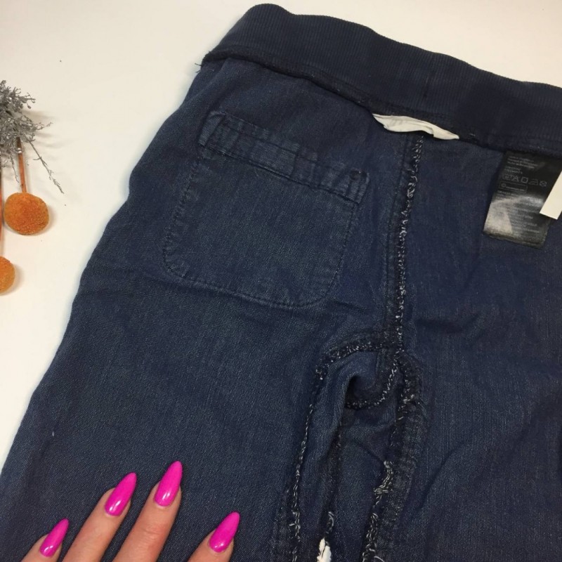 Фото 14. Джинсы HM на 2-3 года 2-3/98 штаны Брюки джинсовые, детские темно синии Н2011