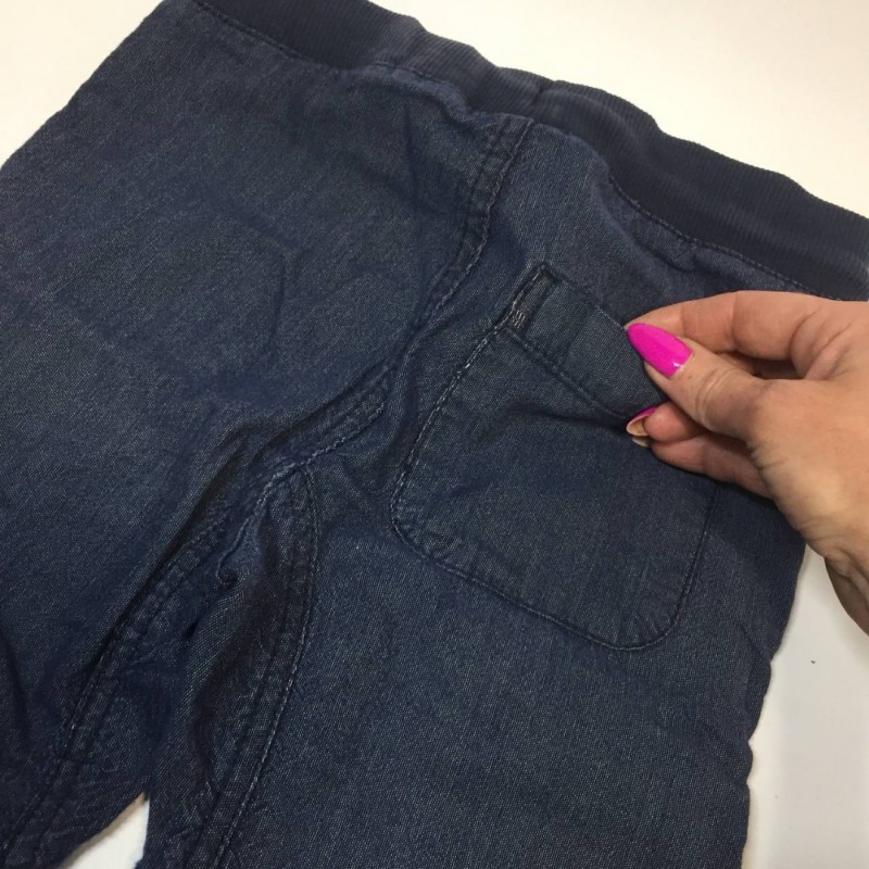 Фото 6. Джинсы HM на 2-3 года 2-3/98 штаны Брюки джинсовые, детские темно синии Н2011