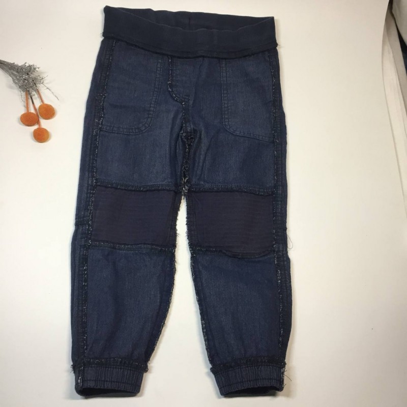 Фото 7. Джинсы HM на 2-3 года 2-3/98 штаны Брюки джинсовые, детские темно синии Н2011
