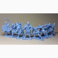 Солдатики набор Скифские воины 6-4ст. до н.э., 54мм, 1/32м, игрушки, подарки детям