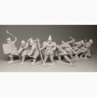 Солдатики набор Скифские воины 6-4ст. до н.э., 54мм, 1/32м, игрушки, подарки детям