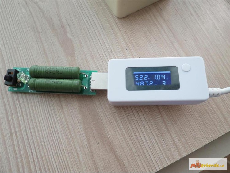 Фото 6. USB нагрузка переключаемая 1А / 2А для тестера по Киеву и Украине видео