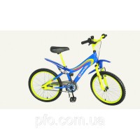 Велосипед EXTRIME BIKE желто-синий 18 новый