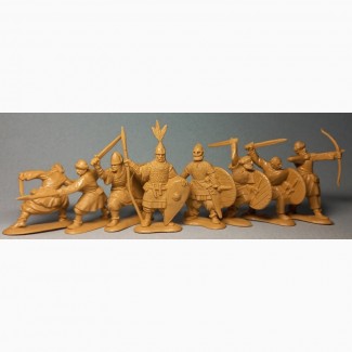 Воїни, солдатики, козаки, фігурки, іграшки 1/32м, 54мм. асортимент