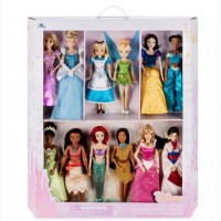 Большой подарочный набор Принцессы Дисней - 12 кукол