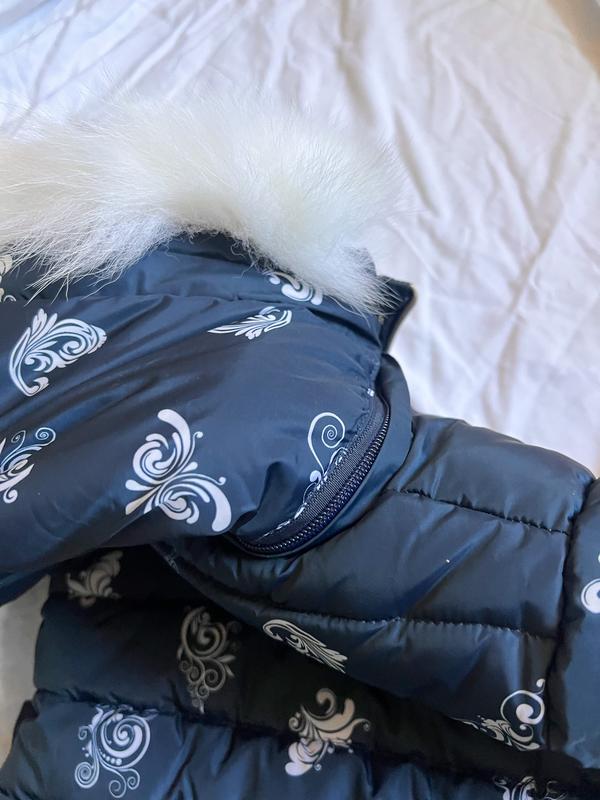 Фото 7. Дитяча зимова куртка - пальто з капюшоном. 28р. 98 см