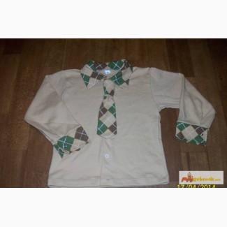 Рубашка с галстуком для мальчика стильно и модно. в н