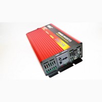 Преобразователь авто инвертор с Функцией плавного пуска UKC 12V-220V 2500 Вт с USB