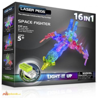 LASER PEGS 16 в 1 Космический истребитель