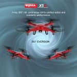 Квадрокоптер Эксклюзив - Syma X5C-1 upgraded version в красном цвете
