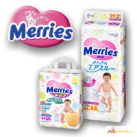 Подгузники Merries меррис были выбраны в японии 1