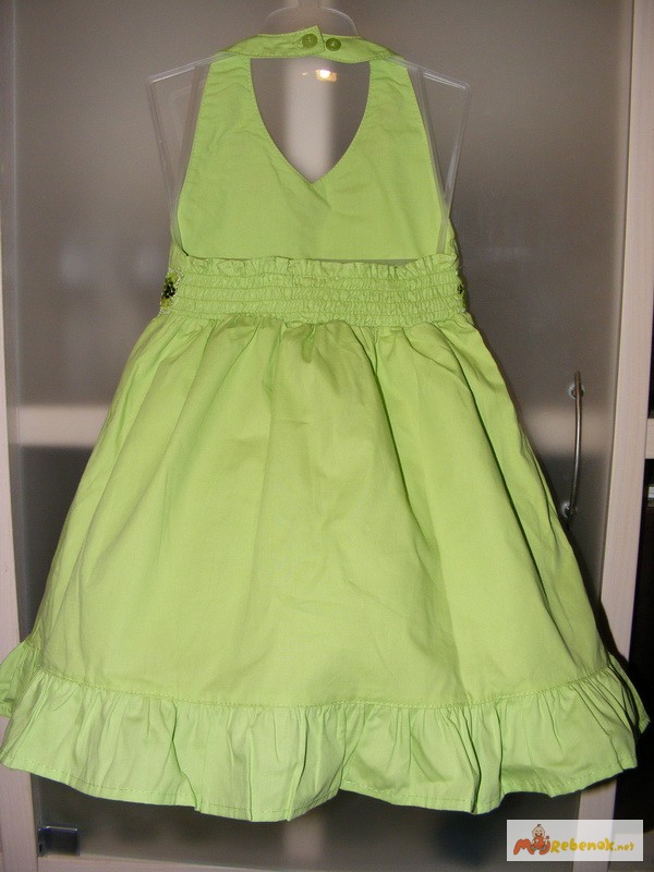 Фото 3. Платье-сарафан с вышивкой для девочки на 3 г от BLUEBERI boulevard. Америка