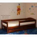 Недорогая детская кровать (бук)
