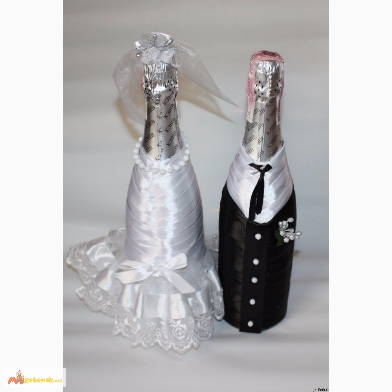 Фото 5. Костюмчики на шампанское, свадебные аксессуары