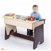 Письменный стол и стул детский Соня двухцветный