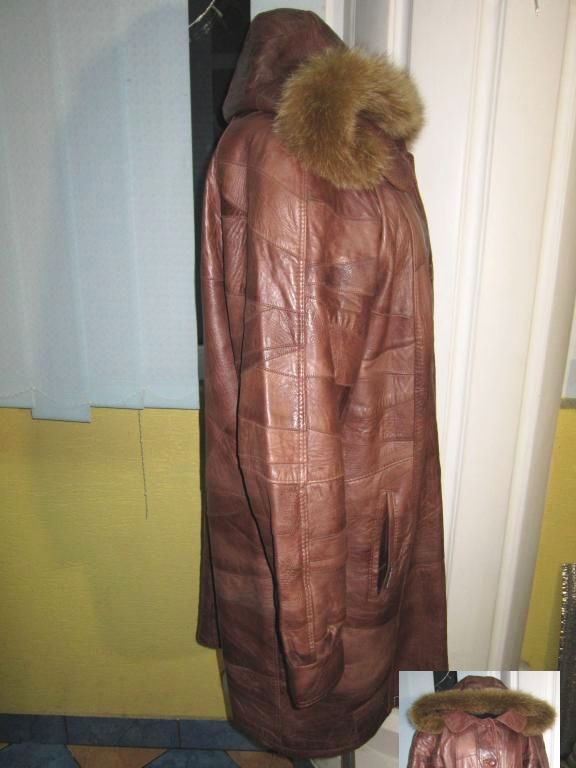 Фото 5. Стильная женская кожаная куртка с капюшоном. Германия. Лот 57