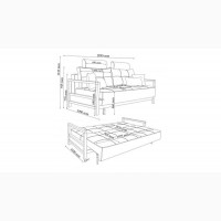 Диван Олаф-Line Константа раскладной еврокнижка
