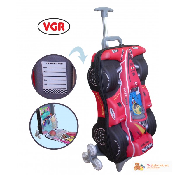 Фото 2. Детский дорожный чемодан VGR