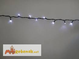 Фото 3. Световая нить(String-Light), Led гирлянды, праздничная иллюминация улиц