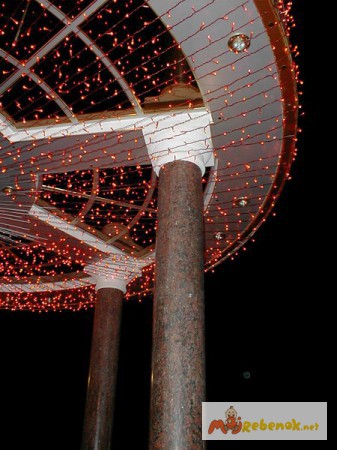 Фото 5. Световая нить(String-Light), Led гирлянды, праздничная иллюминация улиц