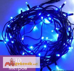Фото 6. Световая нить(String-Light), Led гирлянды, праздничная иллюминация улиц