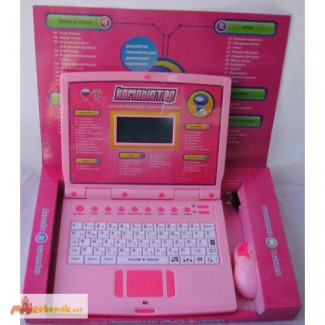 Детский обучающий ноутбук 7161 с цветным экраном Joy Toy