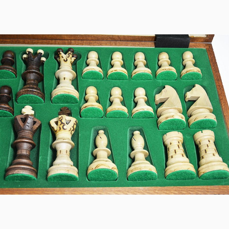 Фото 6. Деревянные польские шахматы опт Амбассадор арт. 2000