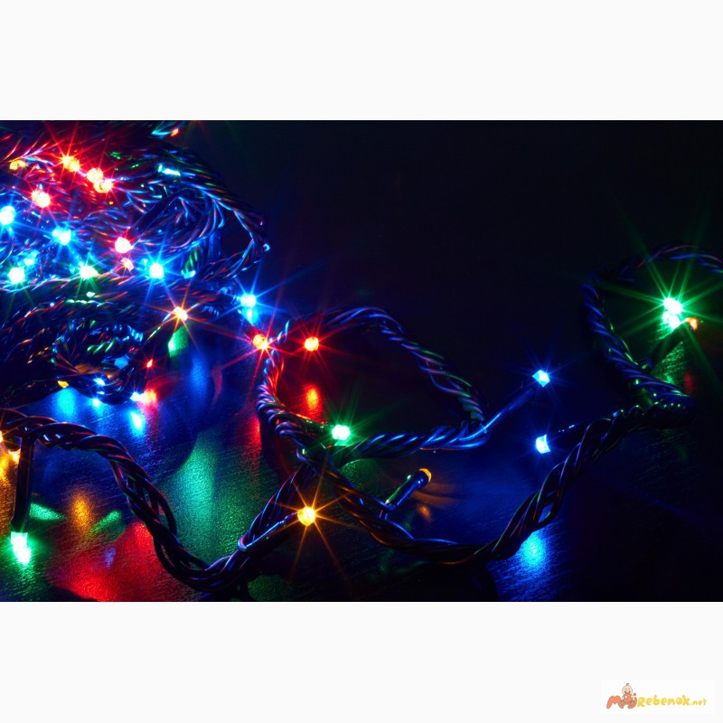 Фото 8. Cветодиодная гирлянда нить, световые гирлянды, монтаж праздничной иллюминации