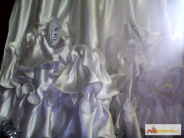 Фото 3. Праздничное нарядное белое платье б/у