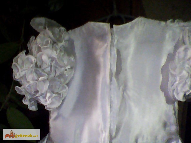 Фото 7. Праздничное нарядное белое платье б/у