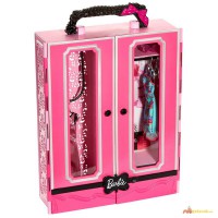 Шкаф-чемодан для одежды Модница Mattel