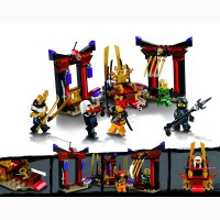 Детский конструктор JVToy 16018 «Зал для коронования» с серии «Герои ниндзя»