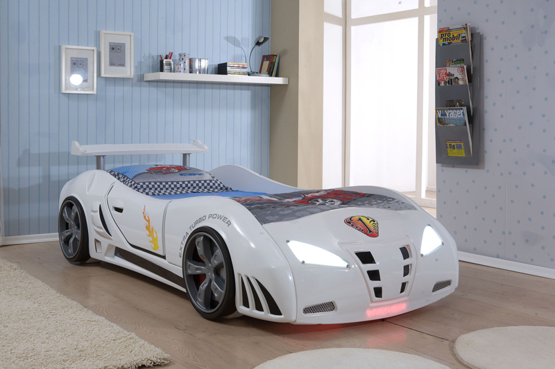 Фото 4. Детская кровать в виде автомобиля Extra turbo power