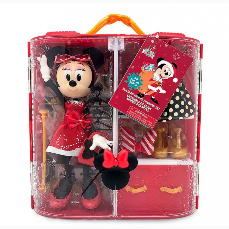 Фото 2. Кукла Минни Маус с аксессуарами Minnie Mouse Doll Holiday Fashion
