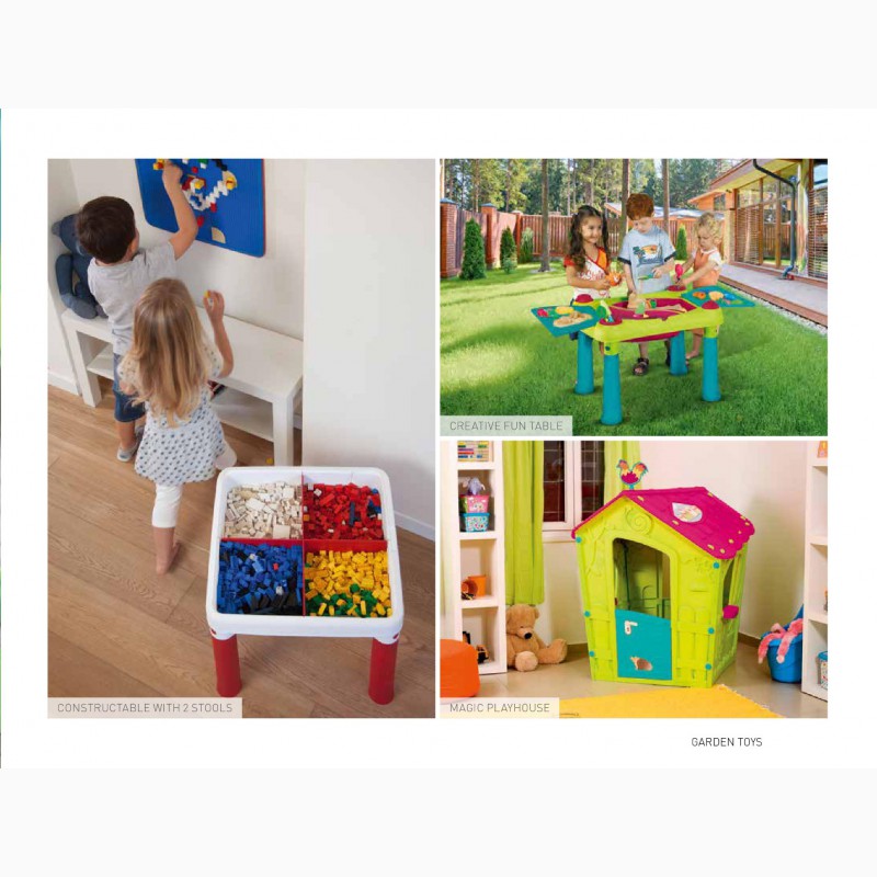 Фото 5. Дитячі пластикові ігрові будиночки Allibert, Keter Нідерланди для дому та саду