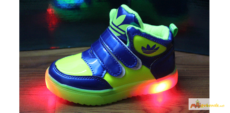 Фото 5. Хит 2015 года! Кроссовки со светодиодами для мальчиков и девочек